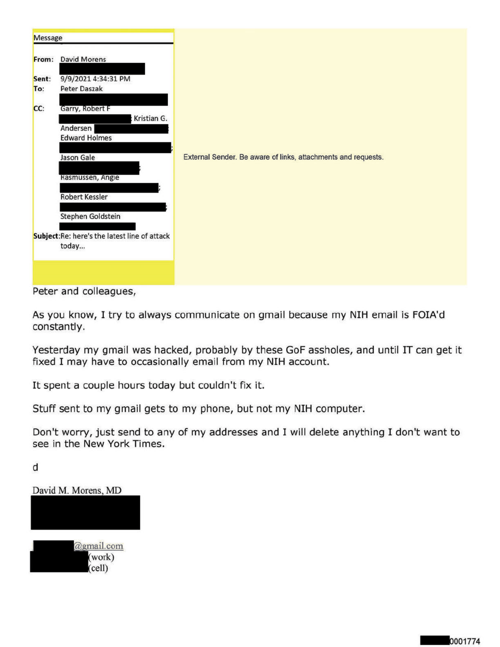 Page 1 from David Morens NIH Emails Redacted