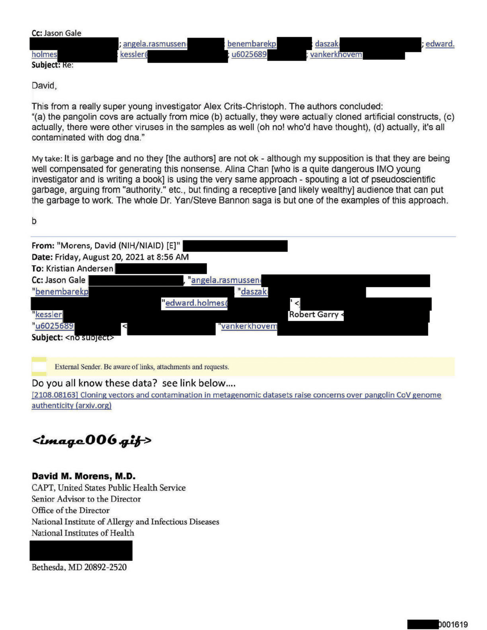 Page 37 from David Morens NIH Emails Redacted