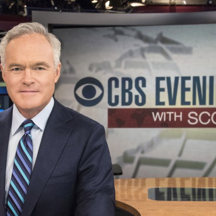 NEW YORK - MARCH 23: CBS  Evening News with Scott Pelley nears its fifth anniversary on air.  (Photo by John Paul Filo/CBS via Getty Images)
